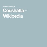 Coushatta - Wikipedia