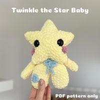 When purchasing this item, you will receive a PDF crochet pattern to download, not the finished Plushie. The pattern consists of six pages and includes specific crochet instructions, a list of materials, and an abbreviation key. The pattern is written in English. If you have any questions, feel free to contact me via message or on Instagram (@therapyonmyhook). Thank you for visiting my shop! <3 Note: This pattern is for personal use only. The contents of this pattern may not be copied, distribut