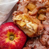 Bakery-Style Apple Fritter Donuts