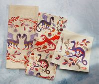 Ember Dragon Dishtowels and Swedish Dishcloth Sets - lollygag