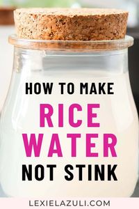 15 Ways to Make Rice Water Smell Good: Fast Hair Growth | #beauty #lashes #longlashes #mascara #lashextensions