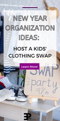 Ring in the New Year with decluttered closets and budget-friendly style! 🌟 Our "New Year Organization Ideas: Host a Kids' Clothing Swap" guide has you covered. Swap gently used clothes and breathe new life into your little one's wardrobe. Explore clothing exchange magic with these creative swap meet ideas!