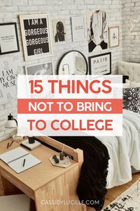 Discover 15 things not to bring to college. In this guide, find out how to simplify your dorm life with things to avoid bringing to your college dorm. Say goodbye to unnecessary clutter and streamline your college packing list effortlessly. Read here to find out what not to bring to the college dorm and better dorm room essentials!