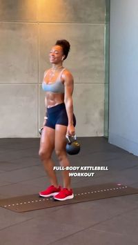 Full body kettlebell workout for women.....