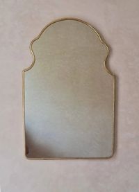 Italian Wavy Mirror Curved Antiqued Brass Mirror Irregular Mirror Gold Mirror Bathroom Mirror Aesthetic Luxurious Wall Mirror Brass - Etsy