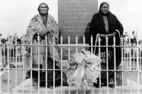 Peta Nocona | Topay and Tonicy (wives of Quanah Parker) - Comanche - 1926