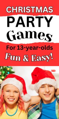 Discover fun Christmas games for 13-year-old teen girls and boys that will bring joy to your holiday festive season parties and gatherings. From fun Christmas party games for teens to easy Christmas games, this list has classic and new party game ideas. Perfect for any Christmas party with 13 year olds and teens. Make your party the most memorable Christmas family party ever with these games!