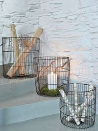 wire storage baskets