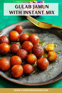 Indulge in the classic sweetness of this easy and rich Gulab Jamun recipe using Instant/Readymade Gulab Jamun Mix. Perfect for satisfying your dessert cravings, these soft and syrupy delights are ready in no time. Whether you're celebrating a special occasion, festival or just treating yourself, this recipe makes it simple to enjoy the traditional Indian sweet at home.