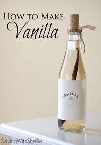 Stop buying the pricey, tiny bottles at the store and make your own vanilla extract. All you need are 2 ingredients and a little time. Start now and you'll be set for holiday baking!