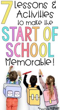 Lessons and activities to make the start of school memorable for kids. Welcome a new class of students during back to school and during the first week with these gift ideas, classroom management tips, and ways to build community. #backtoschool #b2s #communitybuilding #firstweekofschool #socialemotionallearning #friendshipbuilding #socialskills #classroommanagement #studentgifts