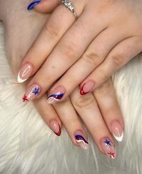 30  Favorite 4th of July Nails to Try in 2024 - ♡ July Blossom ♡