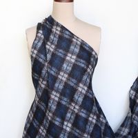 Blue Girl Check Knit – Tessuti Fabrics - Online Fabric Store