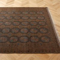 Pascala Hand-Knotted Copper Wool Area Rug 8'x10' + Reviews | CB2 Canada