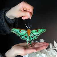 Buy 2 Free Shipping Now! Buy 3 Get Extra 10% OFF Free Shipping Buy4 Get Extra 20% OFF Free Shipping (No need to use promotional codes, the system will automatically reduce the price after adding to the shopping cart.) ✨Enchant your guests and make your home unique with a stained glass suncatcher featuring the Peleides Blue Morpho butterfly. Its incredible beauty and delicacy will turn your window into a true work of art. An amazing gift that will delight everyone who sees it. Stained glass suncatcher Monarch butterfly is a symbol of lightness and beauty. Decorate your window with this exquisite sancatcher to create an atmosphere of warmth and coziness. It will make a wonderful gift that will delight and inspire. Turn your window into a point of attraction with a stained glass suncatcher fe