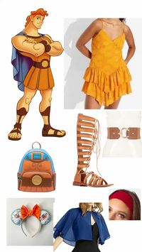 Hercules inspired outfit #hercules #disneybound #disneyparks