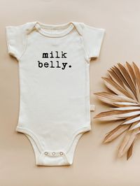 Our cute and simple onesies are made of natural organic cotton right in the USA to provide a soft and comfortable feel. This piece is the perfect gender neutral bodysuit for every baby boy or girl.