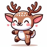 the best cute deer