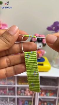 🌸Teach you step by step how to weave a #bracelet and easily create unique #jewelry! 🎀 #US-Stock Pandahall 💎DIY lovers can’t miss it!