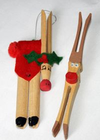 Clothespin Reindeer