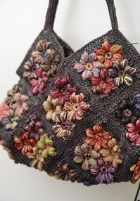 How do you make such granny squares? : crochet