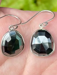 Only $29.99! Shield yourself from negative energy with these beautiful Faceted Hematite Earrings! Hematite absorbs negative energy and provides the wearer with a sense of calm in times of stress or worry. This is a highly protective stone and is great to carry with you to help you stay grounded. It can help one to find their own, unique gifts and to release self-imposed limitations, while maintaining a sense of self-control. Hematite is also thought to strengthen self-confidence. #crystals #crystalhealing #crystallove #crystalmagic #crystalmagic #crystaljewelry #crystallovers #hematite #hematitejewelry #crystalsforprotection   Get it now before it’s gone: https://morgannastreasures.com/collections/earrings/products/faceted-hematite-earrings