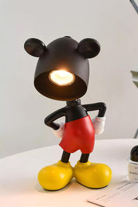 Step into a world of enchantment with the Mickey Candle Warmer Lamp, a whimsical addition to any room that blends the charm of a beloved cartoon character with the function of a practical decor piece. This creative accessory, with its adorable silhouette, is more than just a lamp—it's a playful statement that brings joy and light to your bedside.