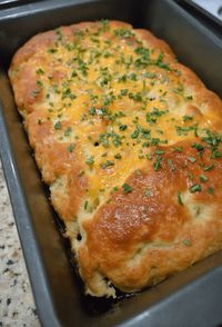 Easy Tasty Herb and Cheese Quick Bread Recipe