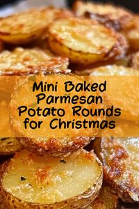 Ingredients: 12 small potatoes, sliced into rounds 2 tablespoons olive oil ½ cup grated Parmesan cheese...