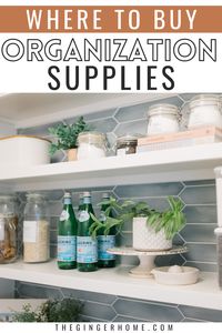 How to organize your entire home. Home organization ideas. Home organization on a budget. Organizing your home. Home storage supplies. Storage bins to organize your closet