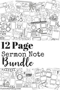 It's tough teaching kids how to sit still and be reverent during church. I've physically carried a screaming child out of a church service more than once - and I'm the pastor's wife. Here are 4 tried and true ways to help kids make the transition from the nursery to big church without electronics! #sermonnotes