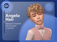 The Sims Resource - Angelo Hair