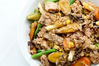 Chicken Stir-Fry with Vegetables and Brown Rice