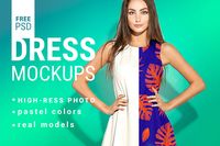 Dress Mockup Free PSD Demo