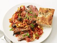 Steak Pizzaiola Recipe : Food Network Kitchen : Food Network - FoodNetwork.com