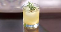 The Coal Miner’s Daughter combines bourbon with lemon juice, ginger, lavender and honey for a floral and refreshing cocktail perfect for summer.