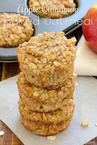 Apple Cinnamon Baked Oatmeal