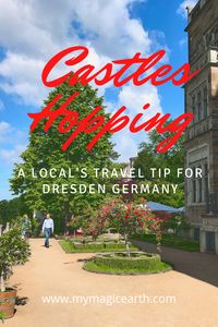 Castles in Dresden have magnificent gardens, the views over the Elbe rivers, their colourful stories which attract people from all over the world.  #Dresden #castles #traveltips #travelbloggers #destination #deutschland #Germany #daytrips #Europe #traveltips #weekendtrip #德国 #Deutschland #roadtrip #thingstodo #familywithkids #familytravel