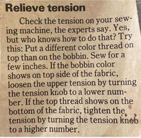 Pin by Pam Papp on Sewing | Sewing machine tension, Sewing hacks, Sewing machine repair