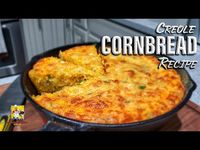 Create delicious Creole/Cajun cornbread with this recipe! Loaded with cheese, onion, jalapenos, and rice for a moist and flavorful treat.