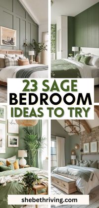 Looking for the best sage green bedroom ideas to redesign or decorate your room? This blog post will help you get inspired with the most refreshing and best sage green bedroom ideas! #bedroomideas