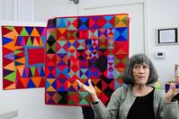 Gwen Marston :: Abstract Quilts in Solids — Kristin Shields