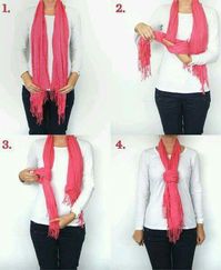 Versatile Ways to Wear Beautiful scarf