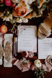 This Blush Floral Wedding Invitation suite is perfect for your spring or summer wedding. Get high end style without the high price with this wedding invitation template. You can edit your invitations at home with this printable DIY suite. It features an elegant color palette of blush pink