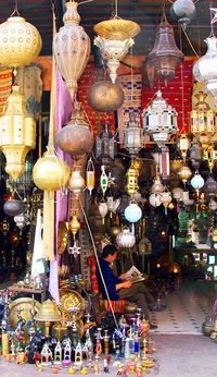 Souks of Marrakech, Morocco