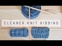 Cleaner Knit Ribbing - YouTube