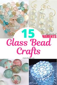 Glass Bead Crafts - Discover stunning DIY Glass Gem craft ideas using flat marbles from the Dollar Tree! From glass stone sun catchers, to a decorative vase, you’ll be sure to find the perfect glass bead craft to make. These step by step tutorials are easy to follow with instructions for stunning glass bead home decor projects.  Enjoy these easy to make craft ideas and have fun choosing your glass gem projects today!