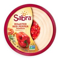 Sweet, roasted red peppers meet our hummus in this bold flavor. Perfect for dipping your favorite veggies, chips, and whole-grain dippers. Backyard BBQ, birthday celebrations, and that mid-afternoon snack you’ve been craving. Ingredients: Vegan; Vegetarian; Kosher; Gluten-free; GMO-free.