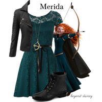 "Merida" by beyond-disney on Polyvore