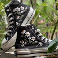 Custom Embroidered Converse High Tops/ Custom Converse Chuck - Etsy